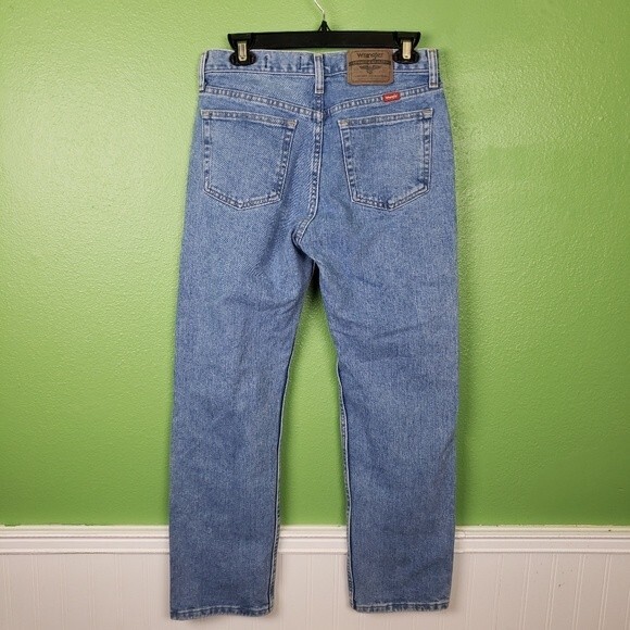 Wrangler Men's Blue Graphic Naruto Custom Straight Leg Pants Sz 30x30 - Picture 8 of 11